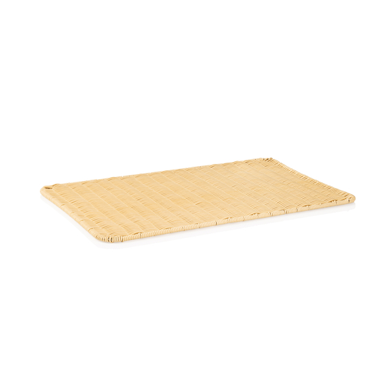 Weaver Pro Auslagetablett Systemkörbe, 60 x 40 x 1 cm, hellbeige, Polypropylen