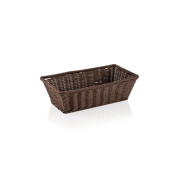 Weaver Pro GN Korb 1/3 GN Körbe, braun, Polypropylen, Chromnickelstahl 18/10