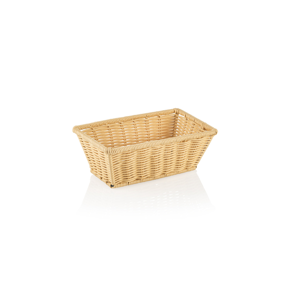 Weaver Pro GN Korb 1/4 GN Körbe, hellbeige, Polypropylen, Chromnickelstahl 18/10