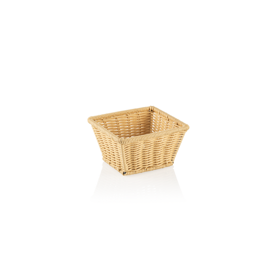 Weaver Pro GN Korb 1/6 GN Körbe, hellbeige, Polypropylen, Chromnickelstahl 18/10