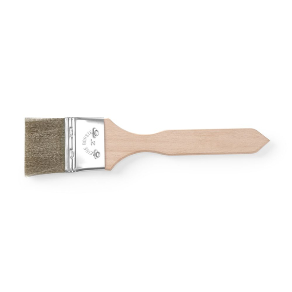 Hendi Butter- und Fettpinsel, flach, 220x50mm