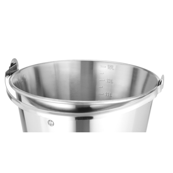 Hendi Eimer mit verstärktem Boden Profi Line, Profi Line, 15L, ⌀305x(H)330mm