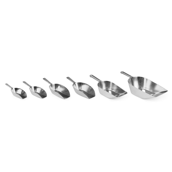Hendi Aluminiumschaufel, 0,125L, 180x65x(H)33mm