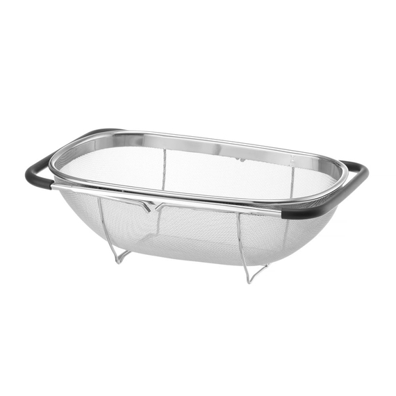Hendi Verlängerbares Spülbecken-Sieb, 360x240x(H)115mm