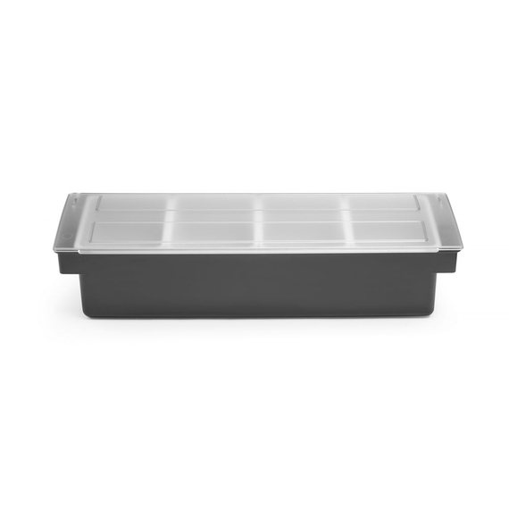 BarUp Zutatenbehälter – 4 Fächer, 480x150x(H)100mm