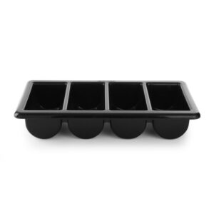 Hendi Besteckbehälter, Schwarz, 530x325x(H)100mm