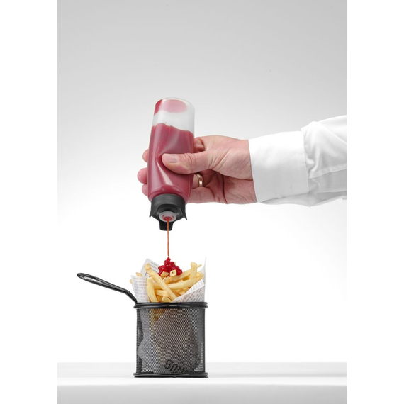Hendi Spenderflasche, tropffrei, designed by Robert Bronwasser, 0,23L, ⌀50x(H)160mm