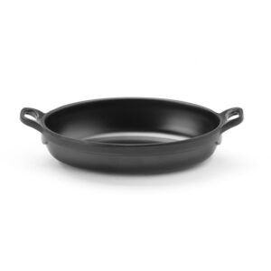 Fine Dine Miniatur-Pfanne, oval, Schwarz, 155x80x(H)37mm