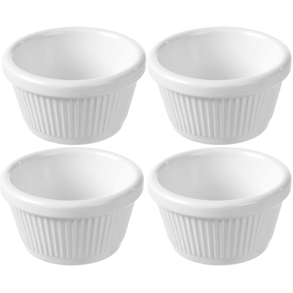 Hendi Auflaufförmchen – 4 Stück, 0,05L, 4 Stk., ⌀70x(H)35mm