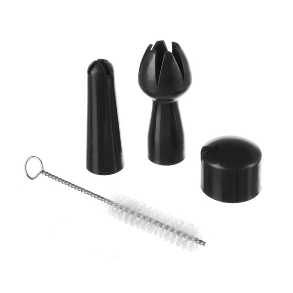 Hendi Sahnespender, schwarz, Kitchen Line, 0,5L, Schwarz, ⌀80x(H)260mm