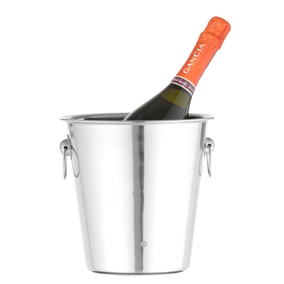 BarUp Champagnerkühler, 3,3L, Silber, ⌀220x(H)190mm