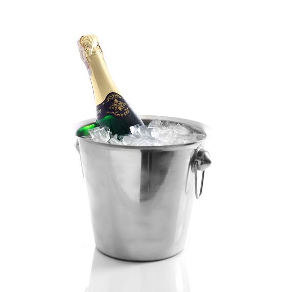 BarUp Champagnerkühler, 3,3L, Silber, ⌀220x(H)190mm