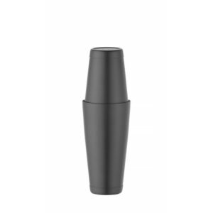 BarUp Tin-on-Tin Boston Shaker, 0,8L, Schwarz, ⌀90mm