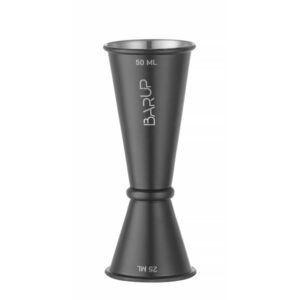 BarUp Barmaß 25/50 ml, Schwarz, ⌀44x(H)110mm