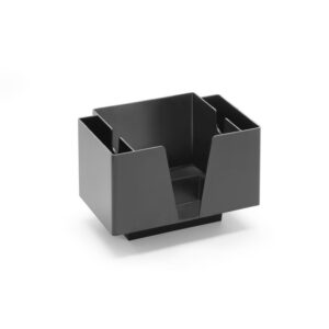 BarUp Barcaddy - 3 Fächer, Schwarz, 193x143x(H)136mm