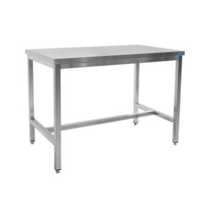 SARO Edelstahltisch ohne Unterblatt - B 1000 x T 600