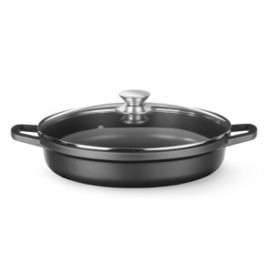 Hendi Kasserolle mit Antihaft-Beschichtung, 4,3L, Schwarz, 425x332x(H)70mm