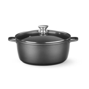 Hendi Kasserolle mit Antihaft-Beschichtung, 9L, Schwarz, 405x332x(H)138mm