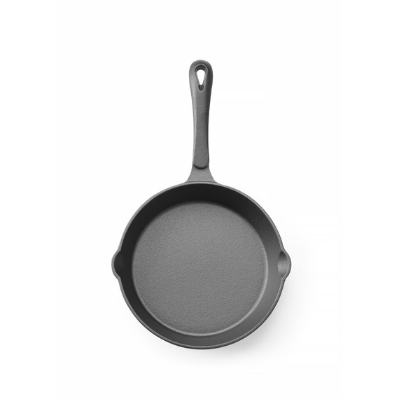Hendi Gusseisenpfanne, Schwarz, ⌀200x(H)40mm