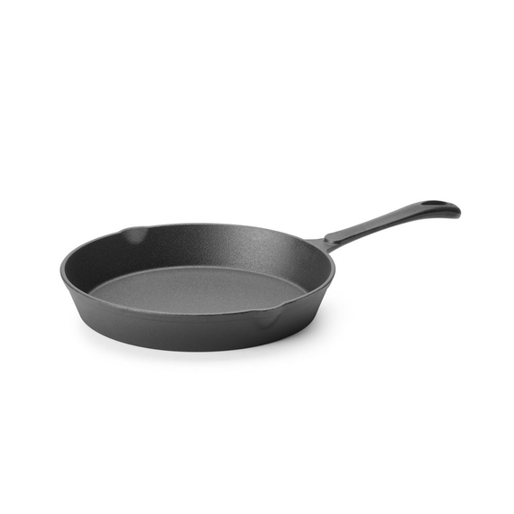 Hendi Gusseisenpfanne, Schwarz, ⌀250x(H)40mm