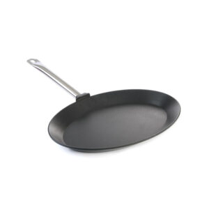 Hendi Fischpfanne - oval Titanium Professional, 400x275x(H)35mm