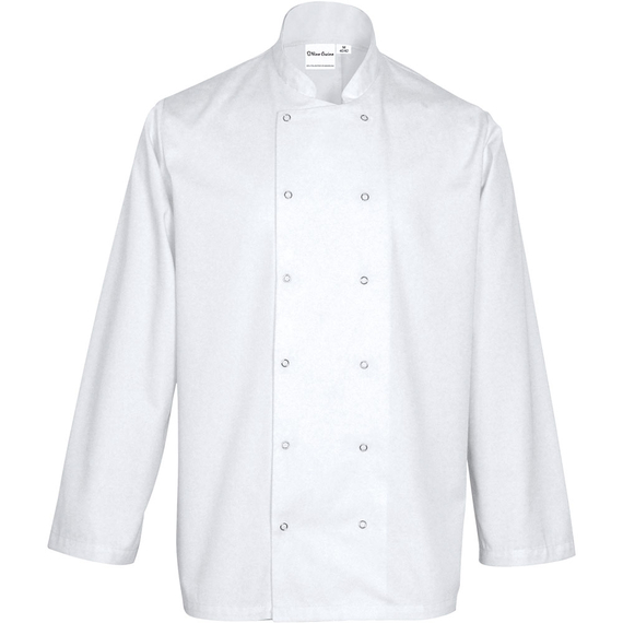 Nino Cucino Kochjacke, Modell Chef, Langarm, weiß, Gr. S