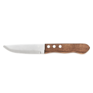 Was Germany Steakmesser Set, mit Pakkaholzgriff, 25 cm, Set á 6 Stück, Holz, Chromstahl 13/0