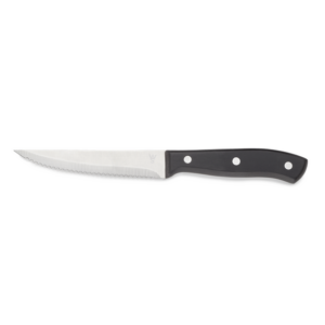 Essentials Steakmesser Set, mit POM Kunststoffgriff, 23 cm, Set á 6 Stück, Polyoxymethylen, Chromstahl 13/0