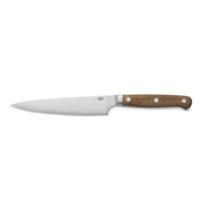 Carlos Steakmesser Set, mit Wallnussholzgriff, 24 cm, Set á 6 Stück, Klingenstahl 420, Holz