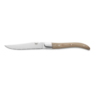 Carlos Steakmesser Set, mit Pakkaholzgriff, 23 cm, Set á 6 Stück, Klingenstahl 420, Holz