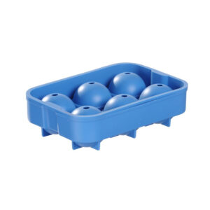 BarUp Eiswürfelform, kugelförmig, Blau, 180x125x(H)50mm