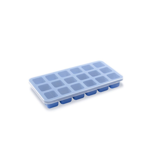 BarUp Eiswürfelform mit Deckel, Blau, 217x114x(H)30mm
