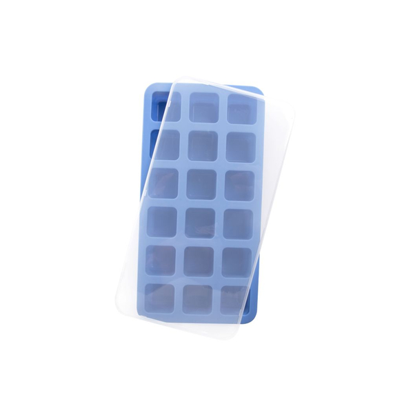 BarUp Eiswürfelform mit Deckel, Blau, 217x114x(H)30mm