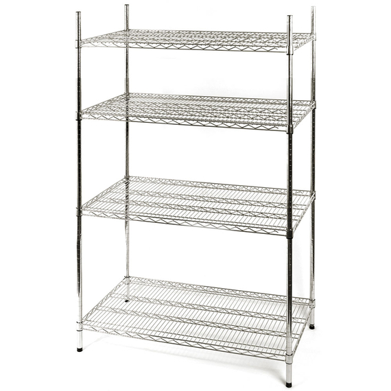 Stalgast Lagerregal aus Chromstahl 1525x455x1800 mm (BxTxH)