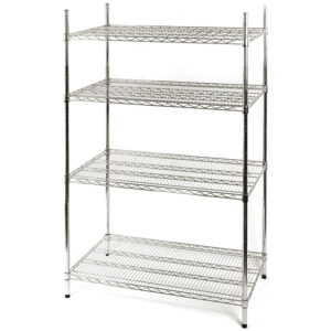 Stalgast Lagerregal aus Chromstahl1220x610x1800 mm (BxTxH)