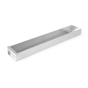 Hendi Backblech mit abnehmbarer Seitenwand, 580x100x(H)50mm