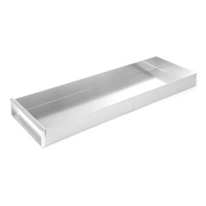 Hendi Backblech mit abnehmbarer Seitenwand, 580x200x(H)50mm