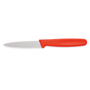 Was Germany Schälmesser HACCP KNIFE, 17,5 cm, rot, Edelstahl, Kunststoff