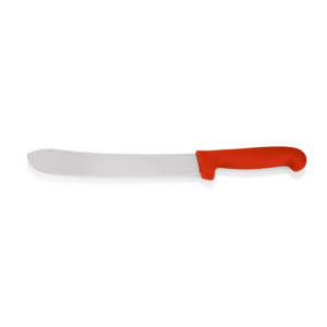 Was Germany Schlachtermesser HACCP KNIFE, 38,5 cm, rot, Edelstahl, Kunststoff