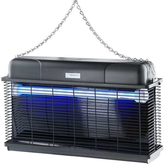 Insektenvernichter mit LED-Lampe und Klebefolie, 14 W