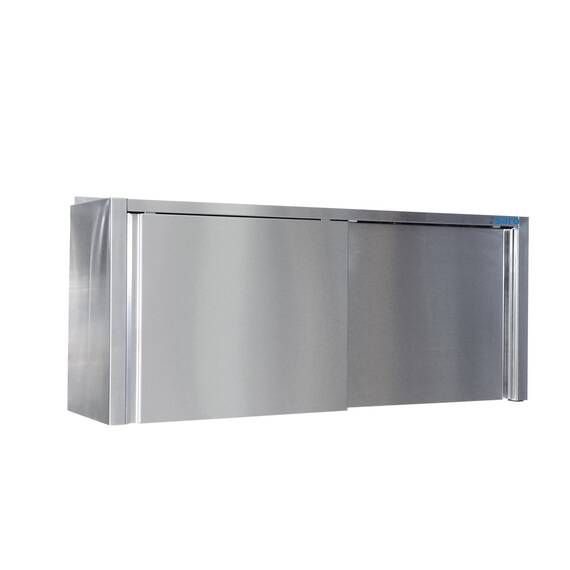 SARO Edelstahlhängeschrank - 400 mm Tiefe 1800mm