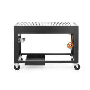 Hendi Gasgrill Tampa, Schwarz, 10kW, 1260x580x(H)900mm