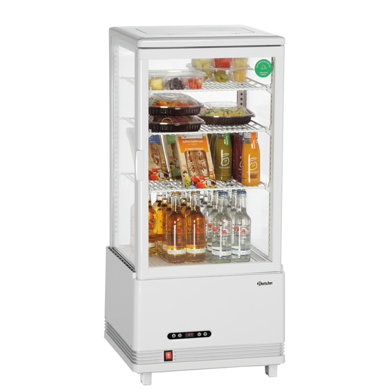 Bartscher Mini-Kühlvitrine 78L-WE/L