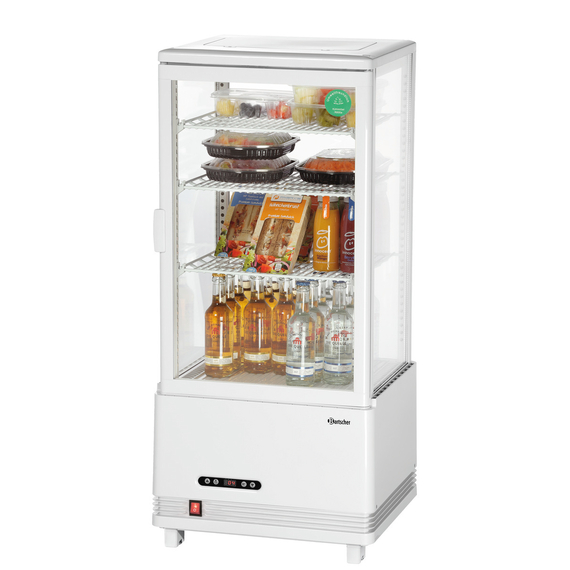 Bartscher Mini-Kühlvitrine 78L-WE/L