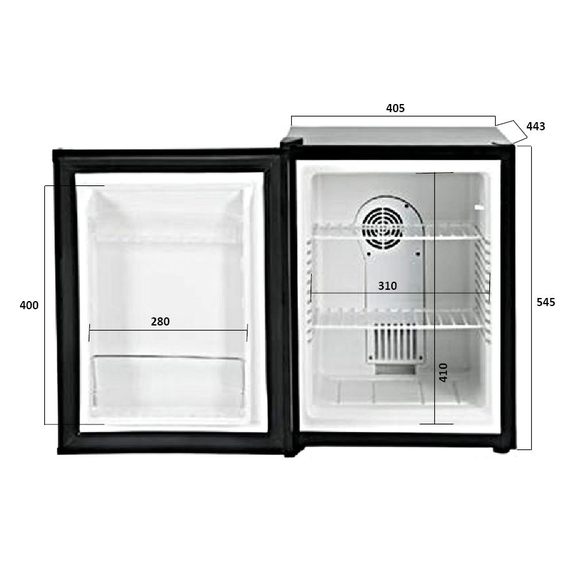 Combisteel Minibar 40L Peltier System