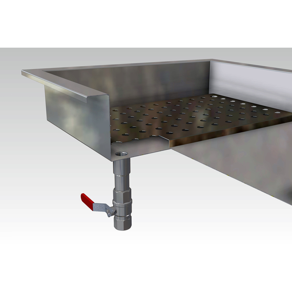 Combisteel Gemahlenes Eis Behälter Einbau 1/1 Gn