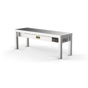 Combisteel Aufsatzbord Keramisch Beheizt 1 Stufig 1200 3 Heizelemente 250W – Breite 1200 – Art.-Nr.: 7020.0705