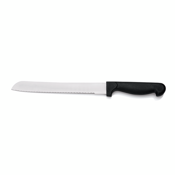 Essentials Brotmesser Set, 20 cm, Set á 3 Stück, Edelstahl, Kunststoff