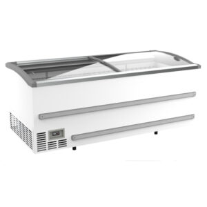 Combisteel Supermarkt Tiefkühltruhe Weiß 2125 Manuelles Auftauen – Breite 2124 – Art.-Nr.: 7072.0055