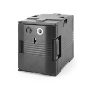 AmerBox Thermo-isolierter Behälter mit Heizfunktion – Catering, GN 1/1, 220-240V/200W, 477x680x(H)620mm
